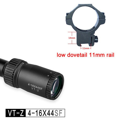 3-12 4-16 6-24 Rifle Scopes Discovery Classical Models Side Parrallax wheel 25.4MM Tube Wired Reticle