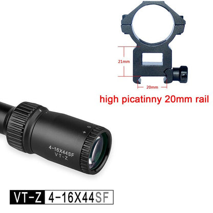 3-12 4-16 6-24 Rifle Scopes Discovery Classical Models Side Parrallax wheel 25.4MM Tube Wired Reticle