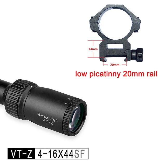3-12 4-16 6-24 Rifle Scopes Discovery Classical Models Side Parrallax wheel 25.4MM Tube Wired Reticle