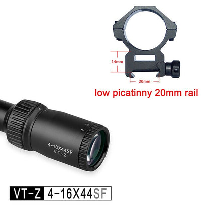 3-12 4-16 6-24 Rifle Scopes Discovery Classical Models Side Parrallax wheel 25.4MM Tube Wired Reticle