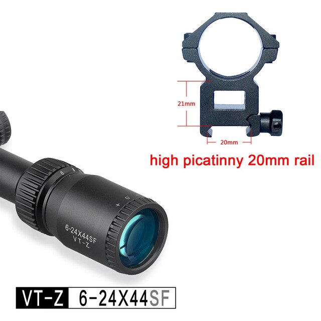 3-12 4-16 6-24 Rifle Scopes Discovery Classical Models Side Parrallax wheel 25.4MM Tube Wired Reticle