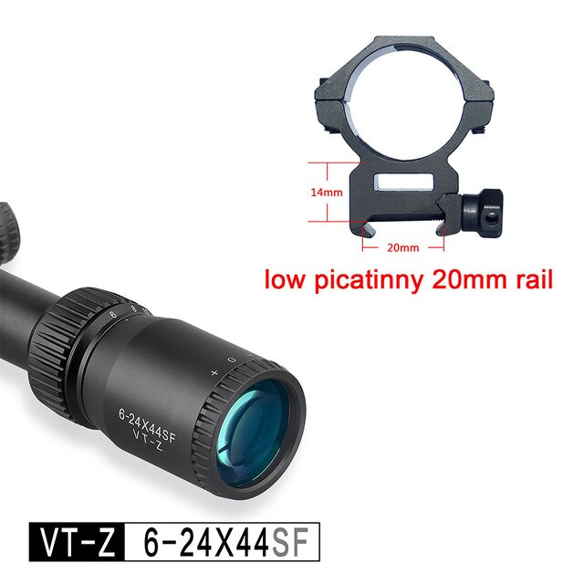 3-12 4-16 6-24 Rifle Scopes Discovery Classical Models Side Parrallax wheel 25.4MM Tube Wired Reticle