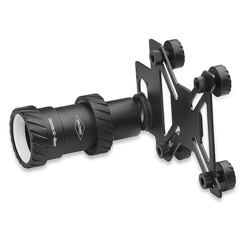 Universal Riflescopes Phone Adapter 38-48MM Tube Hunting Taking Video Images the phone with central camera is not applicable