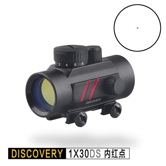 1X30 Red Dot Sight Discovery with Laser Waterproof for PCP 4 Kinds