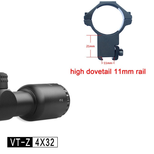 Discovery VT-Z 4X32 Mil dot Optical sight 150 Joules Shockproof