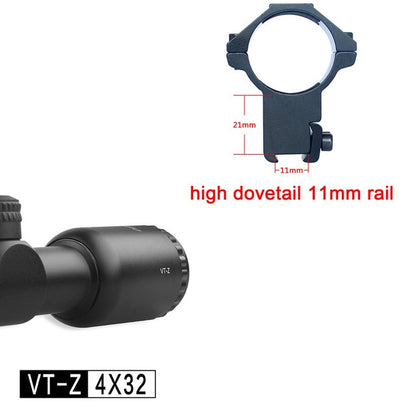 Discovery VT-Z 4X32 Mil dot Optical sight 150 Joules Shockproof