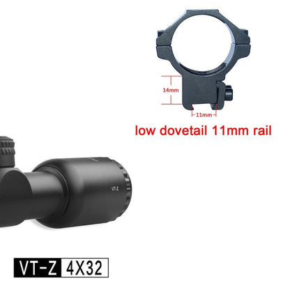 Discovery VT-Z 4X32 Mil dot Optical sight 150 Joules Shockproof