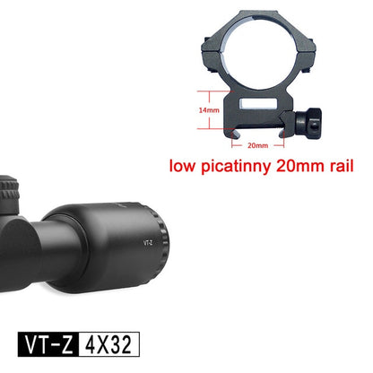 Discovery VT-Z 4X32 Mil dot Optical sight 150 Joules Shockproof