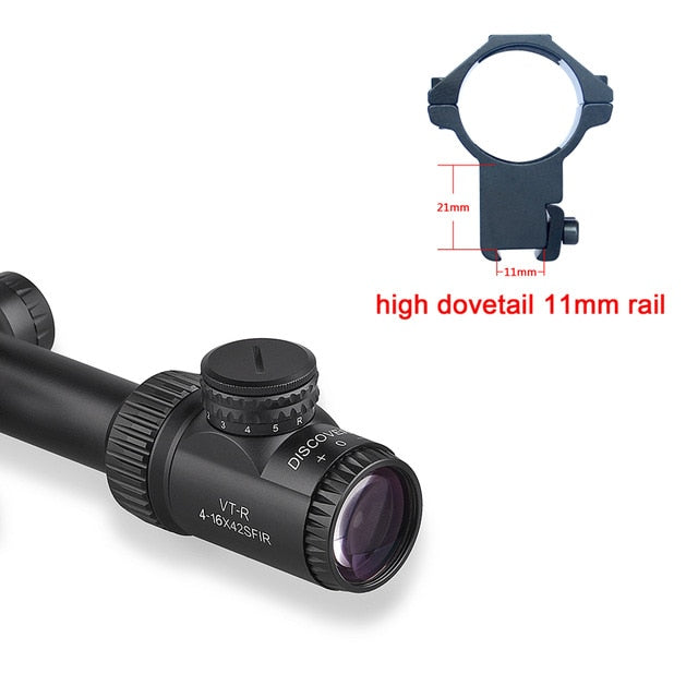 3-12 4-6 6-24 x42 Illuminated Side Parallax Wheels in 2 Sizes Wired Reticle .22 Rifle Scope PCP Hunting