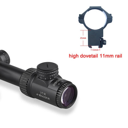 3-12 4-6 6-24 x42 Illuminated Side Parallax Wheels in 2 Sizes Wired Reticle .22 Rifle Scope PCP Hunting