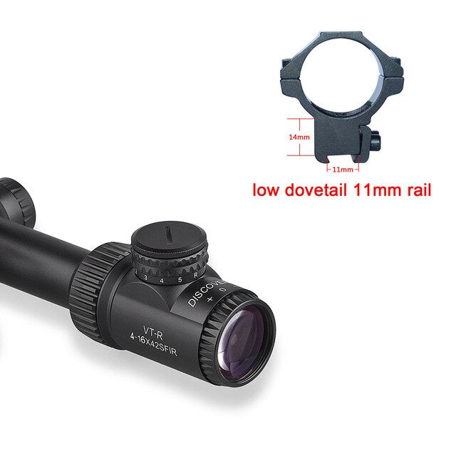 3-12 4-6 6-24 x42 Illuminated Side Parallax Wheels in 2 Sizes Wired Reticle .22 Rifle Scope PCP Hunting