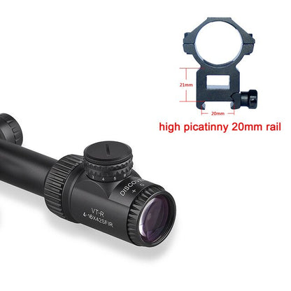 3-12 4-6 6-24 x42 Illuminated Side Parallax Wheels in 2 Sizes Wired Reticle .22 Rifle Scope PCP Hunting