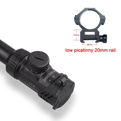 3-12 4-6 6-24 x42 Illuminated Side Parallax Wheels in 2 Sizes Wired Reticle .22 Rifle Scope PCP Hunting