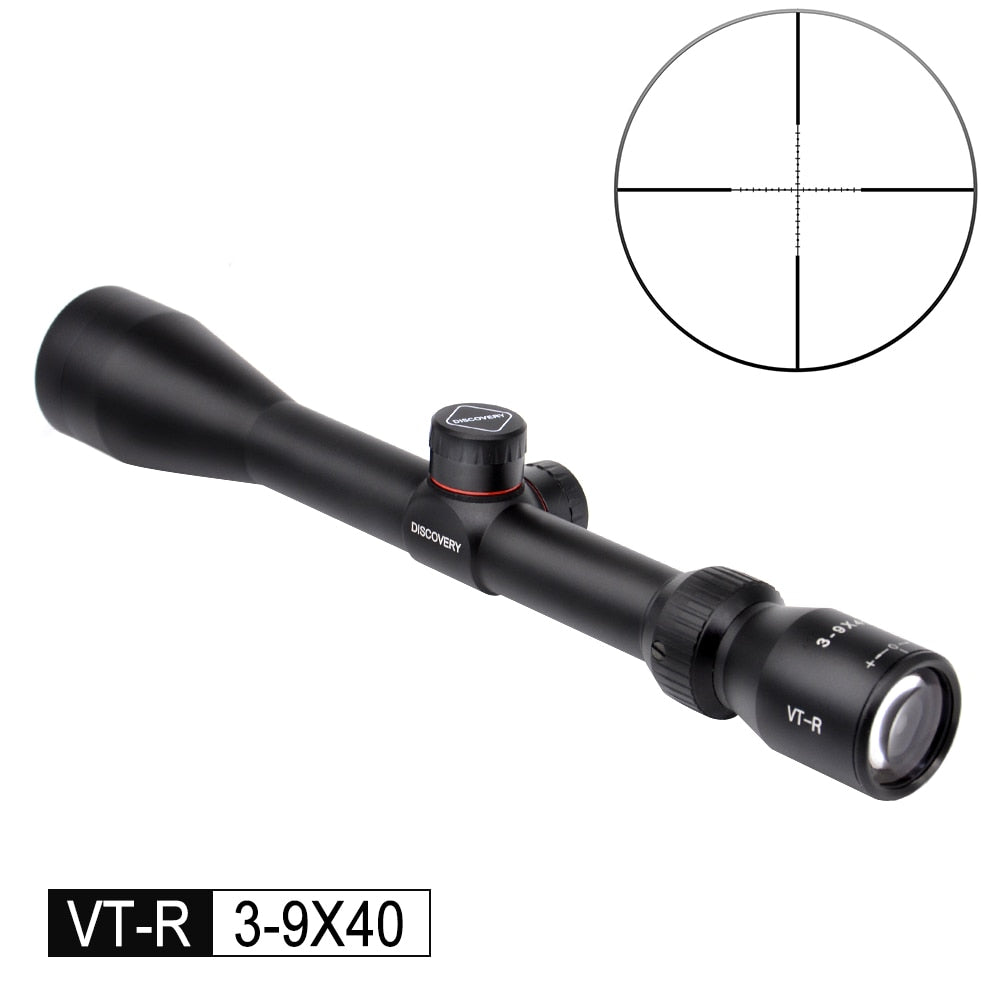 3-9 Discovery Airsoft PCP Gun .22LR Rim Fire Rifle Scope Sight Optics 40 Object Hunting