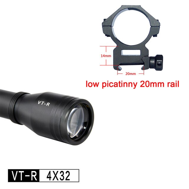 4x32 Sights Rifle Scope Discovery Airgun 30-150J Applicable Bird Duck Hunting