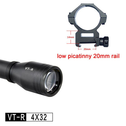 4x32 Sights Rifle Scope Discovery Airgun 30-150J Applicable Bird Duck Hunting