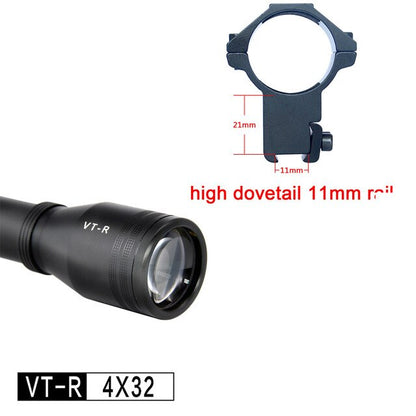4x32 Sights Rifle Scope Discovery Airgun 30-150J Applicable Bird Duck Hunting